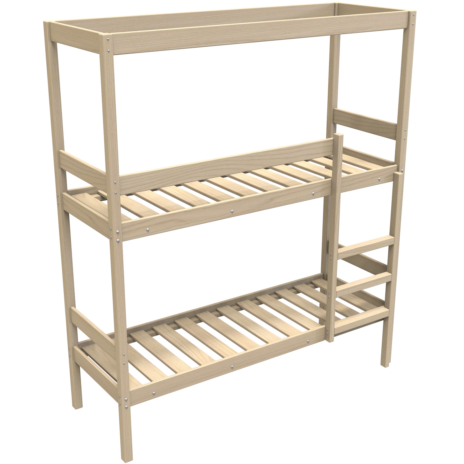 Кровать деревянная КД/2-ШТ/200/90