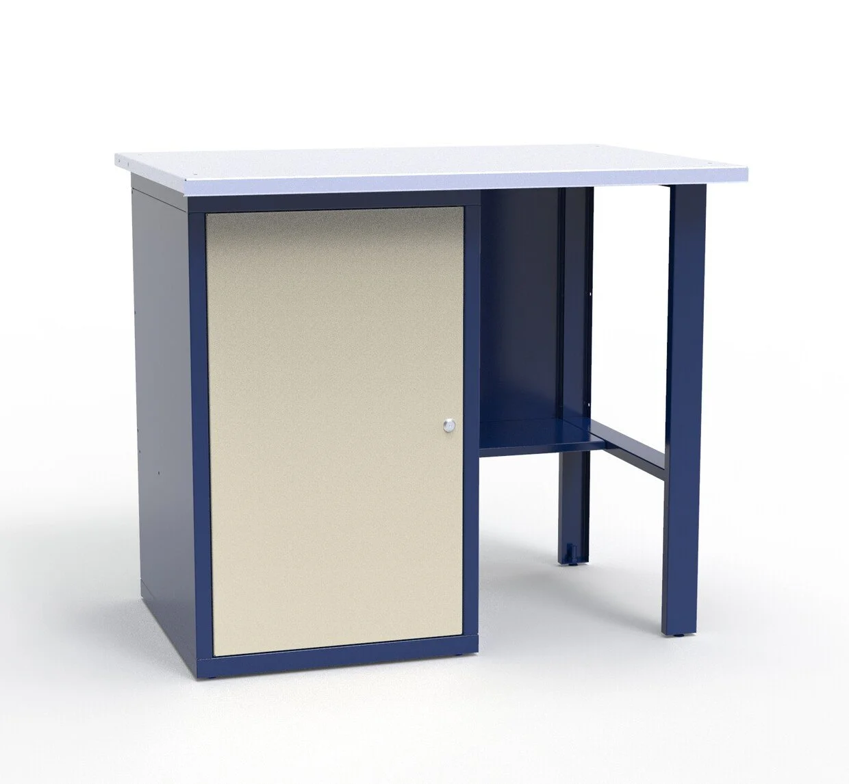 Верстак слесарный однотумбовый СВ-1Т.01.00.10