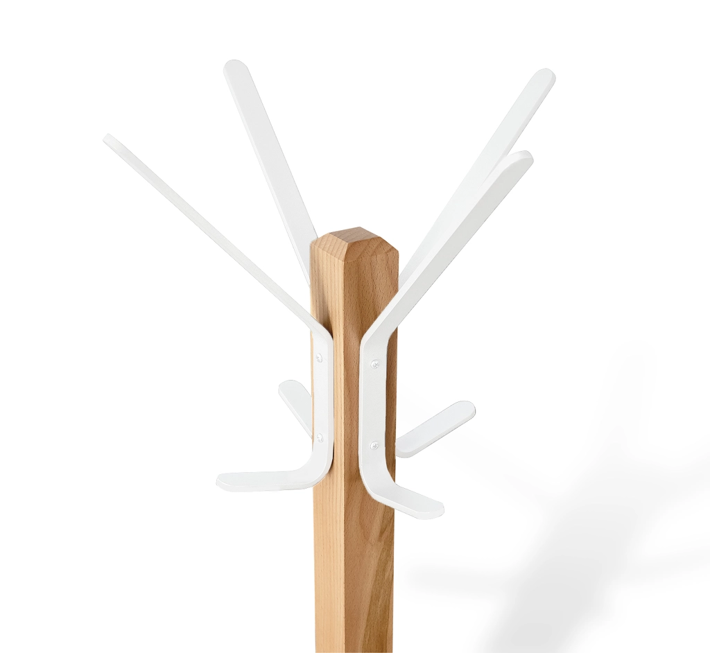 Фото - вешалка альберо sht-cr20 прозрачный лак белый муар 