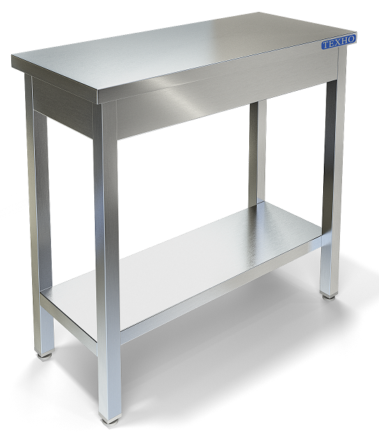 Разделочный стол вставка для тепловой линии, каркас труба СП-833/308Б (300x800x850 мм)